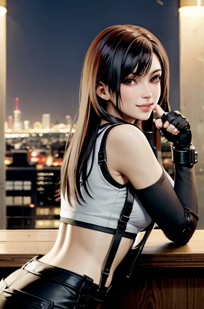 Tifa Lockhart (game character) | ownwaifuによる生成結果